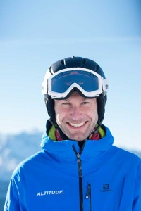 Ski instructor Sandy Miller
