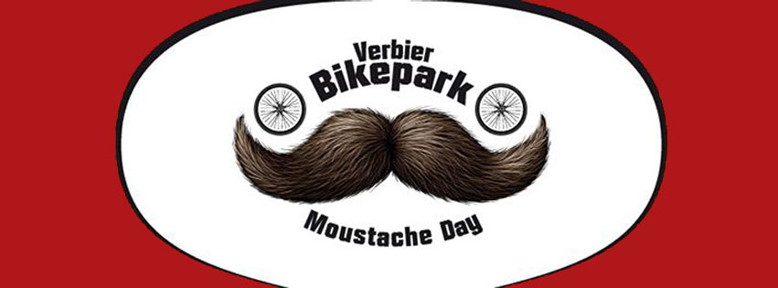 Verbier bike park moustache day