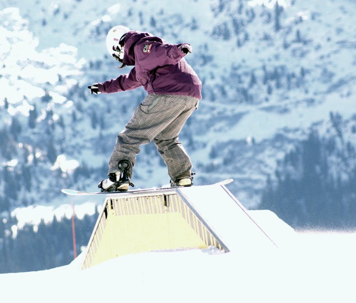 Freestyle snowboard lessons verbier